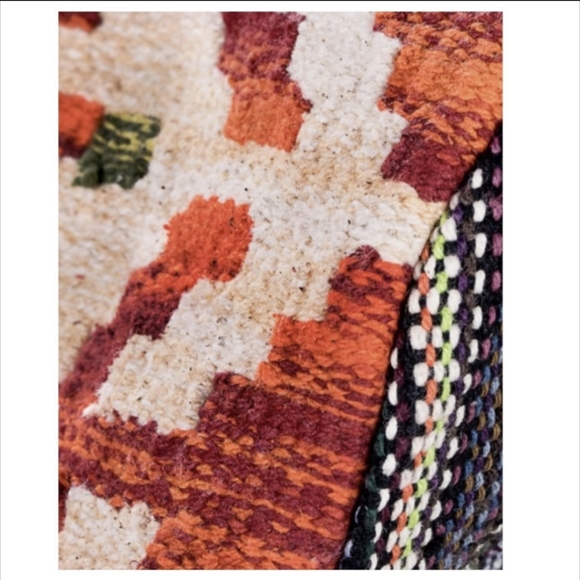 *Ruggine* Handmade Woven Ethnic Navajo Pattern Duffel Travel Bag - Picture 5 of 5